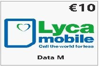 Lyca. Data €10 NL