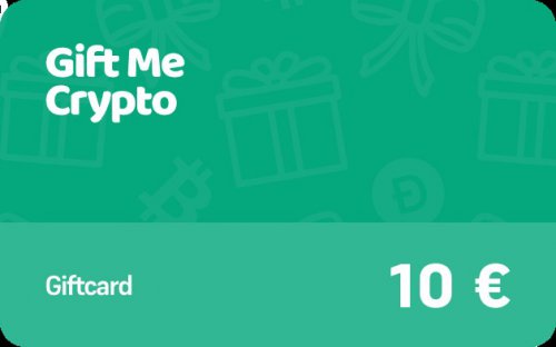 Gift me Crypto  €10