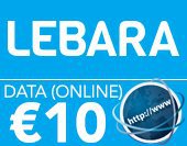 Lebara  1GB €10 (online) exx.