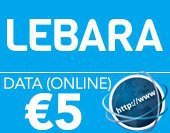 Lebara    500MB €5 (online) ex.