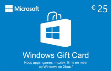 Microsoft Gift Card € 25