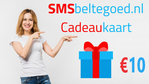 SMS Beltegoed €10