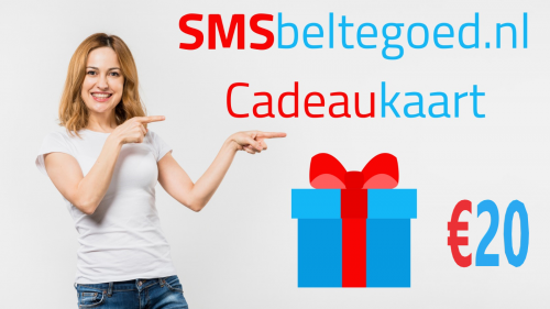 SMS Beltegoed €20