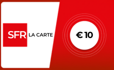 SFR LA CARTE FR €10