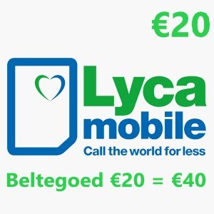 LycaMobile €20 NL