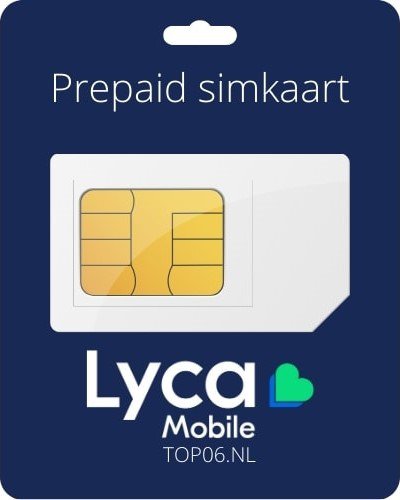 Lyca Mobile Simkaart – €5 Beltegoed