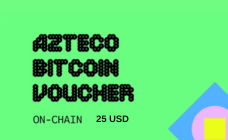Azteco Bitcoin 25 USD Voucher (On-Chain)