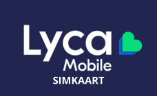Lyca Mobile Simkaart – €5 Beltegoed