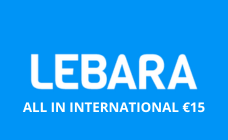 Lebara All in Internat. €15 