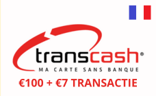 Transcash €100 + € 7